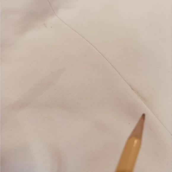 90s ELLEN TRACY PALE PASTEL PINK MID-RISE COTTON BLEND PANT CASUAL PLUS SZ 16 - Picture 7 of 7